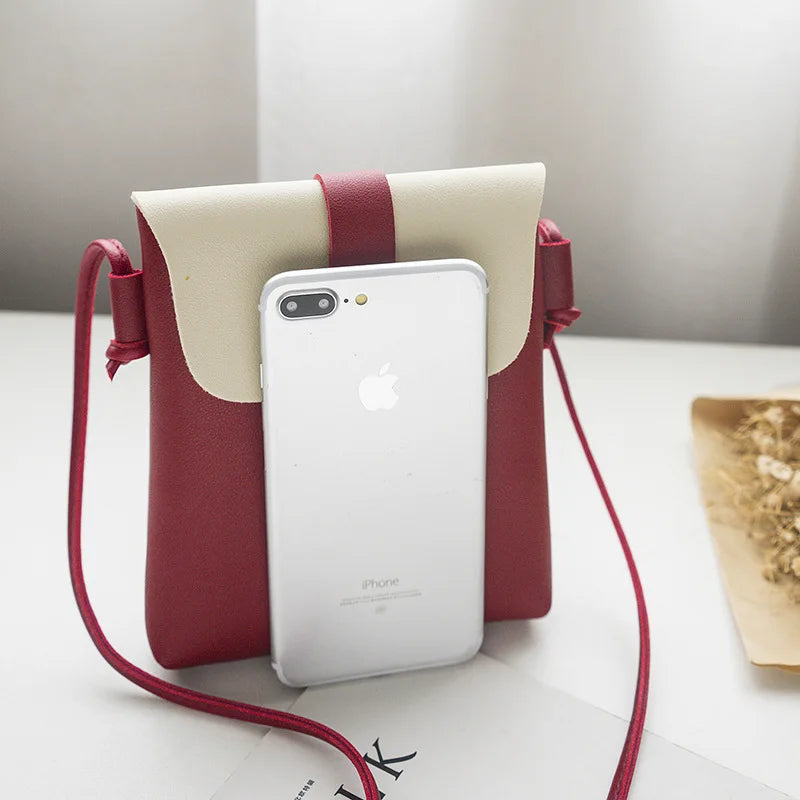 Casual Deer Charm Shoulder Diagonal Bag Mobile Phone Bag