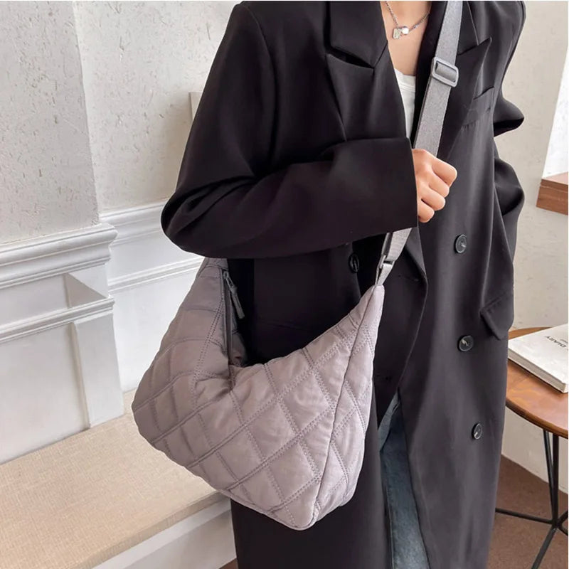 Women Shoulder Bags High Nylon Crossbody Bag Lady Big Capacity Shopping