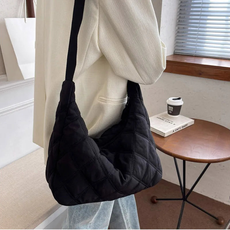 Women Shoulder Bags High Nylon Crossbody Bag Lady Big Capacity Shopping