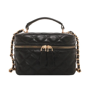 Small Chains Crossbody Bag Square Purses Tote Clutch