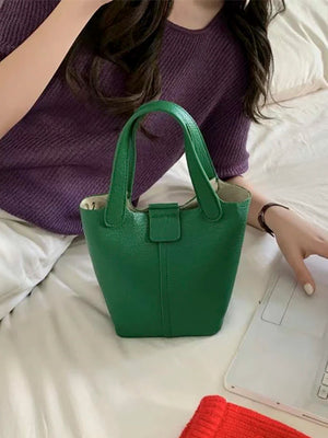 Bucket Tote Bags for Women Classic Soft Shoulder Bags
