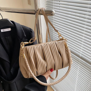 Leather Underarm Shoulder Bags For Women