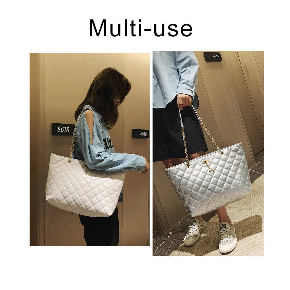 Chain Style Shoulder Messenger Bag Travel Casual Handbags