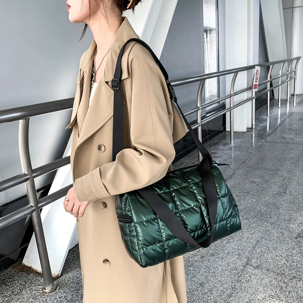 Large Capacity Shoulder Bag Top-handle Bags Handbag