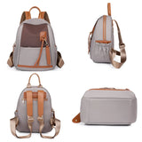 Women Backpack and Purses Summer Girls School Bags High Oxford Student Book Bag