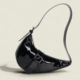 Women Handbag High Summer Patent Leather Armpit Bag Crocodile Pattern