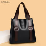 Women Handbag High Leather Shoulder Crossbody Bag Large Capacity Ladies Tote Bag