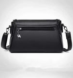 Women Leather Messenger Bag Classic Single Shoulder Bag