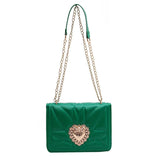 Retro Heart Shoulder Bag Crossbody Bags for Women