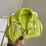 Women's Leather Rivet Crossbody Bag Lady Shoulder Handbag