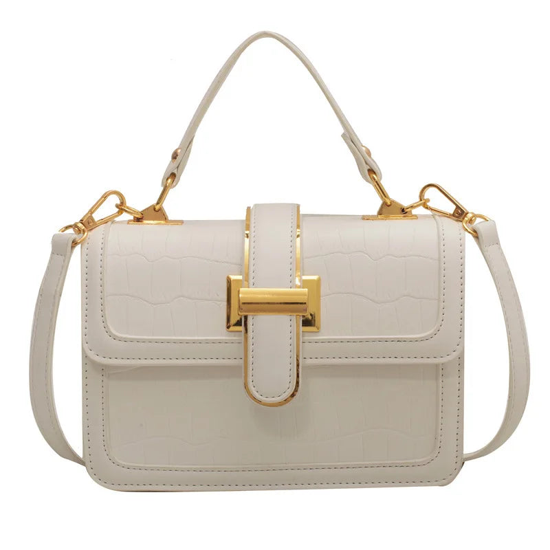 Women's Crossbody Bag Small Square Versatile Style Solid Color