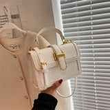 Women's Crossbody Bag Small Square Versatile Style Solid Color