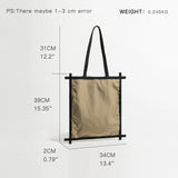 Casual Canvas Shopper Handbags Large Capacity Women Shopping Totes