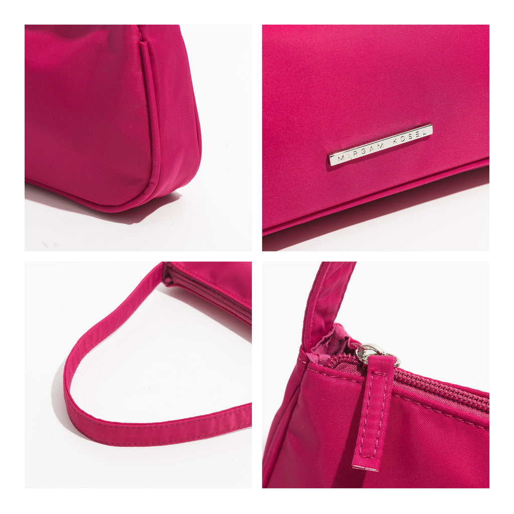 Nylon Phone Purse Casual Tote Handbag For Women Small Underarm Crossbody Bag