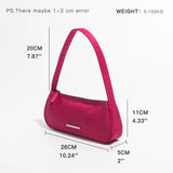 Nylon Phone Purse Casual Tote Handbag For Women Small Underarm Crossbody Bag
