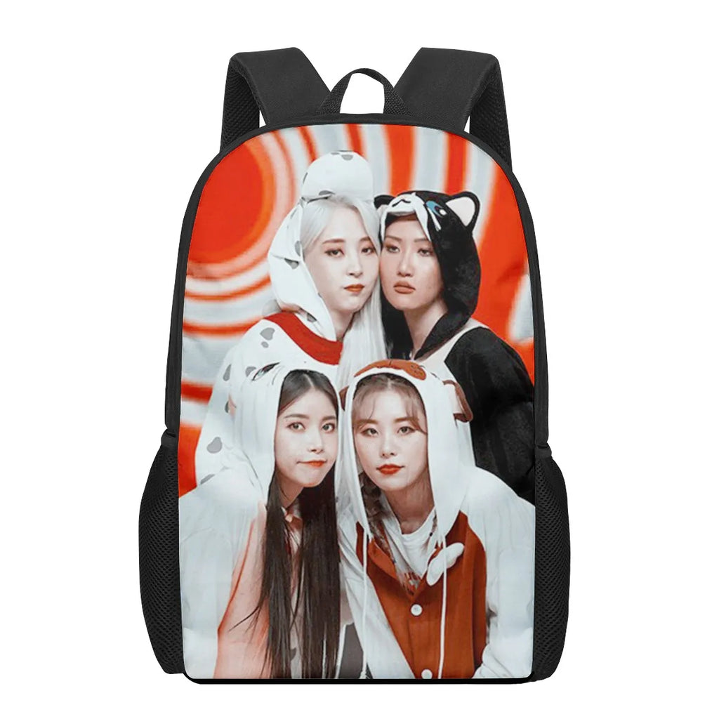 MAMAMOO KPOP Girl 3D Printing Schoolbags for Girls Boys Kids