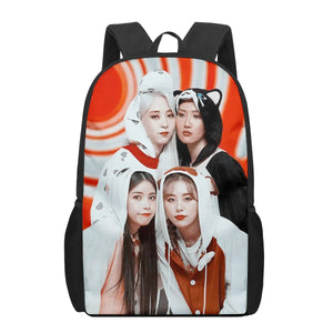 MAMAMOO KPOP Girl 3D Printing Schoolbags for Girls Boys Kids
