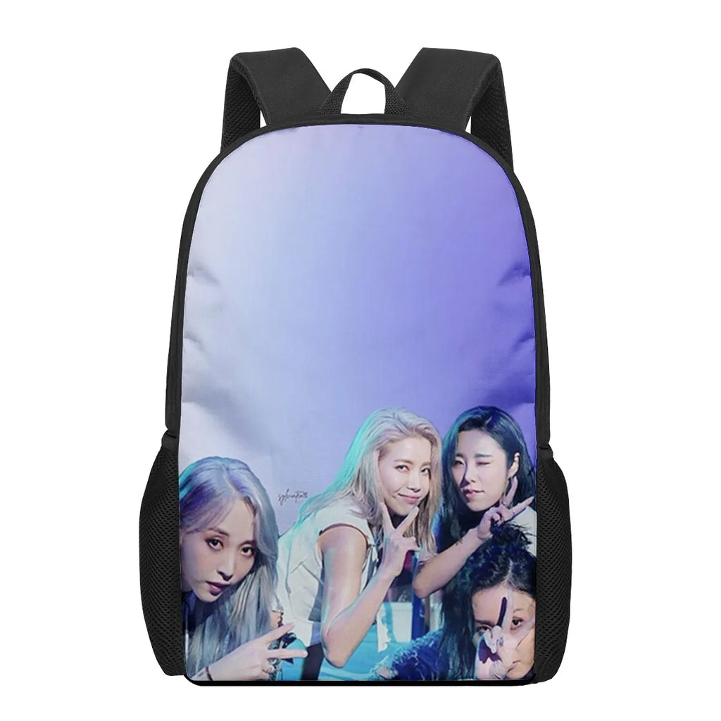 MAMAMOO KPOP Girl 3D Printing Schoolbags for Girls Boys Kids