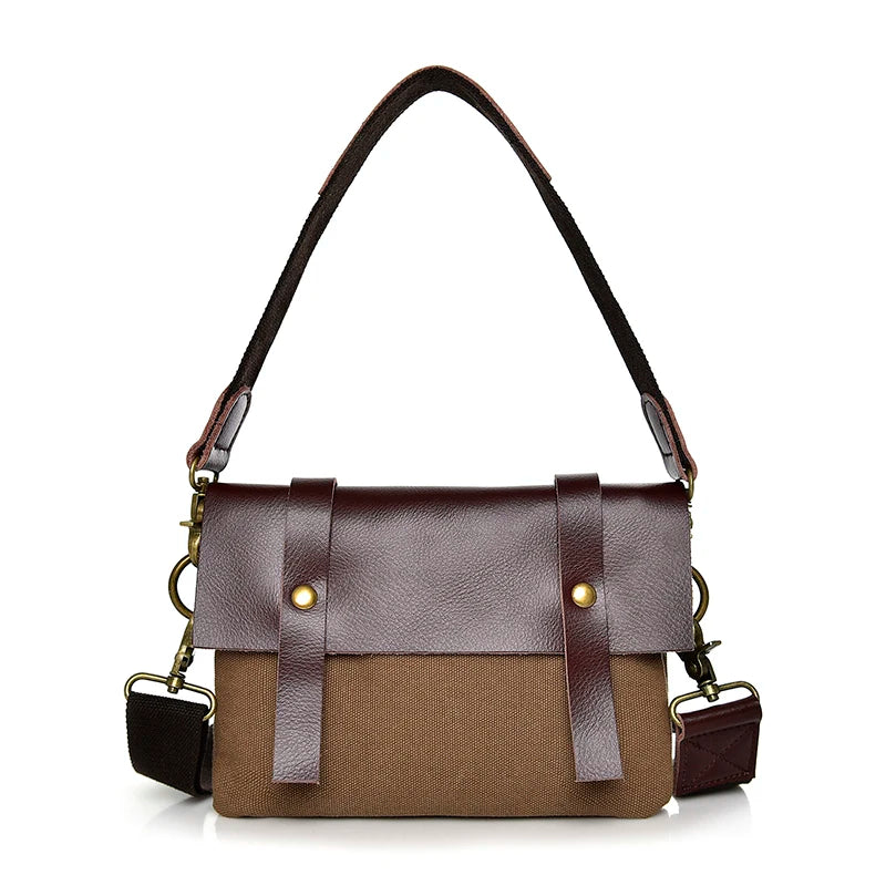 Casual Canvas Ladies Bag Small Fresh Wild Shoulder Messenger Bag