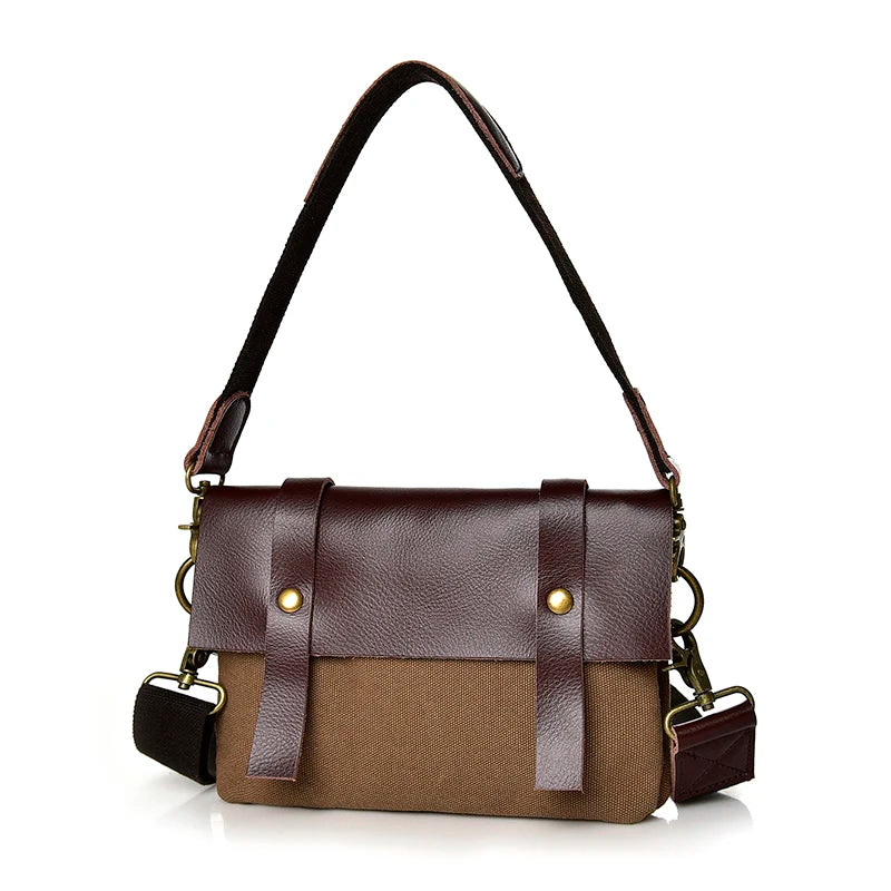 Casual Canvas Ladies Bag Small Fresh Wild Shoulder Messenger Bag