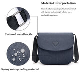 Vintage Waterproof Crossbody Bag Unisex Messenger Bag