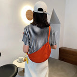 Casual Women Crossbody Bag Nylon Messenger High Capacity Shoulder Handbag