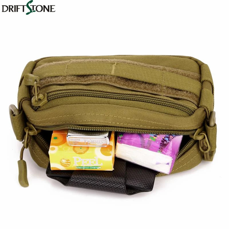 Mini Nylon Waist Bag Crossbody Shoulder Bags Men Tactical Messenger