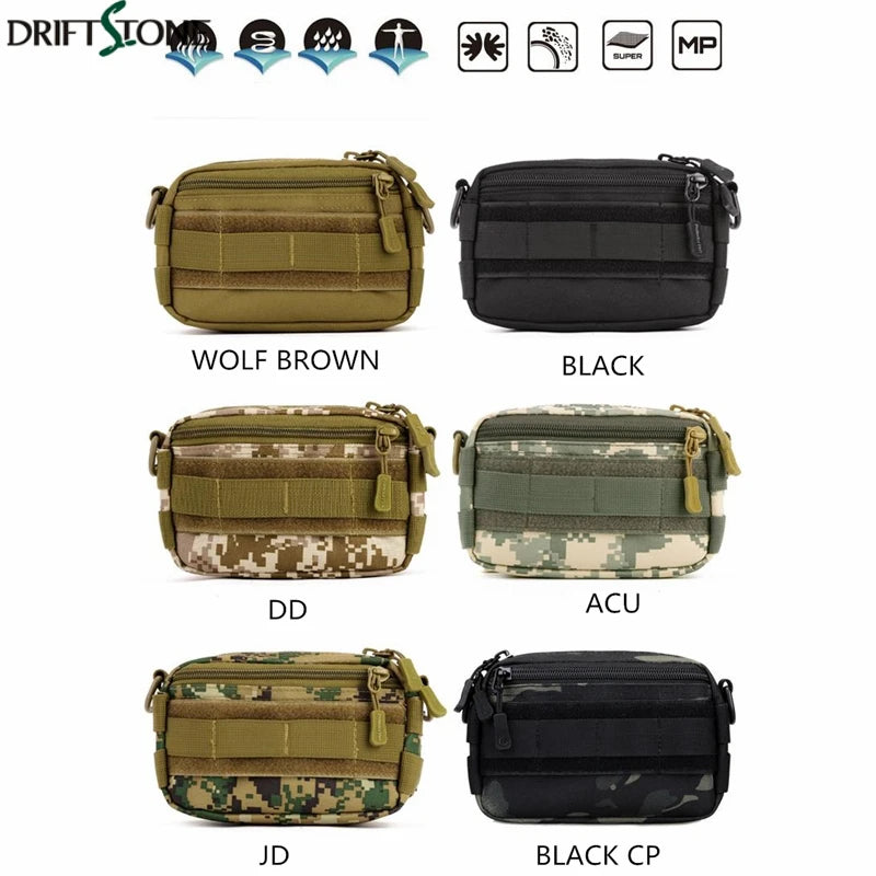 Mini Nylon Waist Bag Crossbody Shoulder Bags Men Tactical Messenger