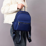 Waterproof Oxford School Backpack for Women Multi-Function BookBags