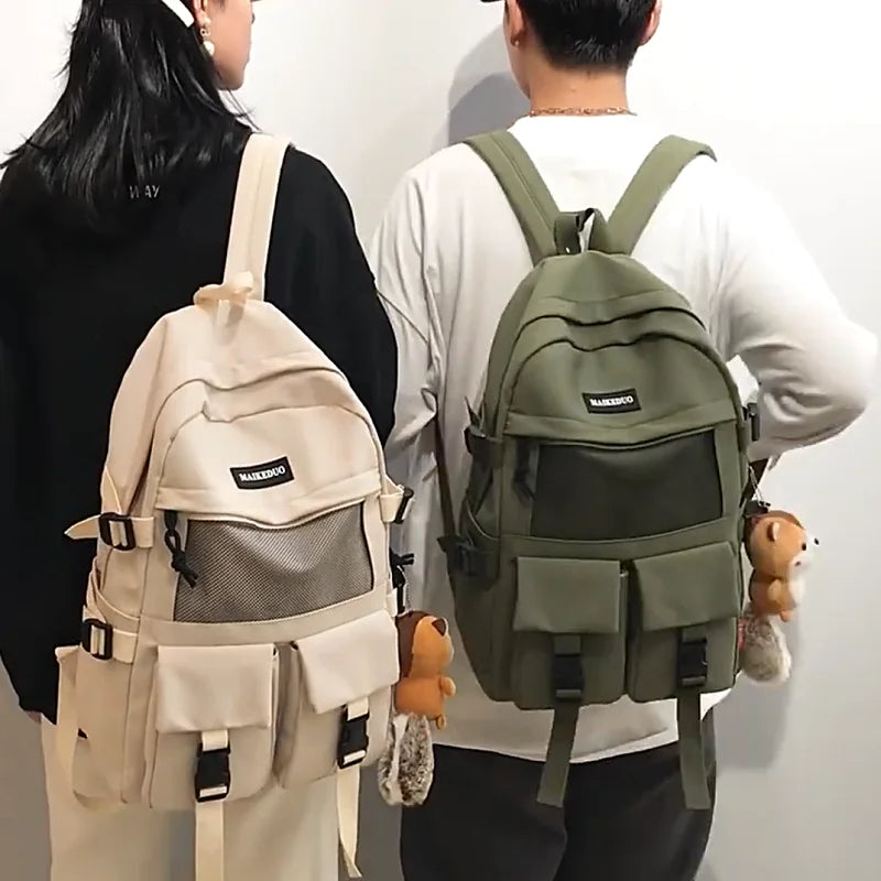 Waterproof School Bags for Teenagers Laptop Backpack Unisex Book Bag