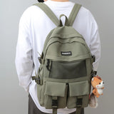 Waterproof School Bags for Teenagers Laptop Backpack Unisex Book Bag