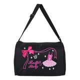 Kids Girls Ballet Dance Bag Shoulder Duffel with Zipper