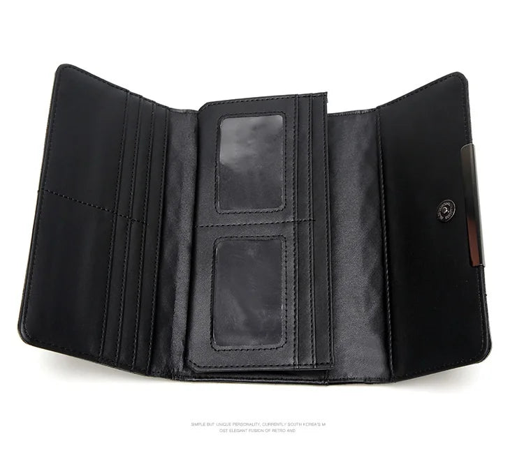 Maelove Geometry Wallet Handbag Hologram Clutch Purse, Luminous Wallet