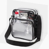 Men's Large Capacity Crossbody Bag Waterproof for Travel