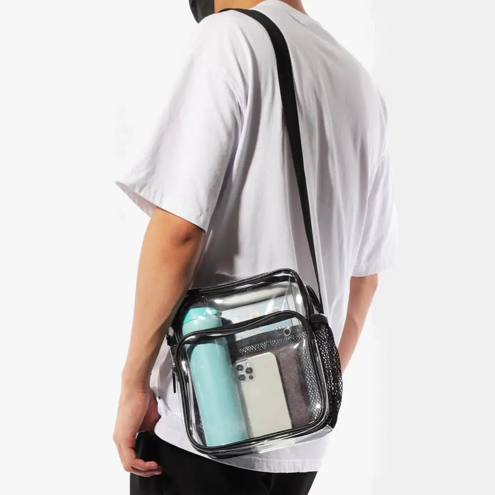 Men's Large Capacity Crossbody Bag Waterproof for Travel