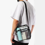 Men's Large Capacity Crossbody Bag Waterproof for Travel