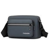 Men's Single Shoulder Bag Large Capacity Leather Backpack