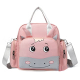 Cartoon Pattern Maternity Backpack Baby Nappy Bag Waterproof