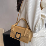 Matte Patent Leather Knot Handle Bag Tote