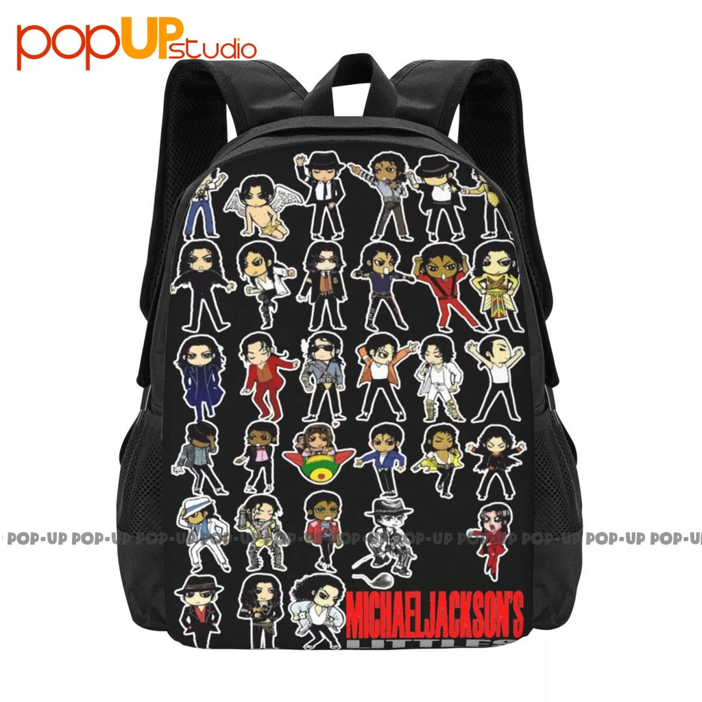 Meme Tribute Michael Jackson Caricature-Pop Backpack