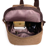 Men Canvas Chest Bag Casual Shoulder Bag Chest Pack Travel Messenger Bag