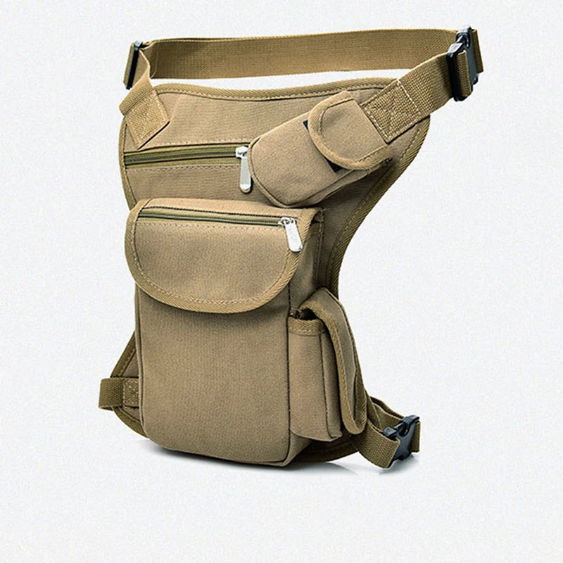 Canvas Drop Waist Bag Leg Pack Money Belt Fanny Pack