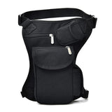 Men Canvas Drop Waist Bags Leg Pack Bag Men Belt