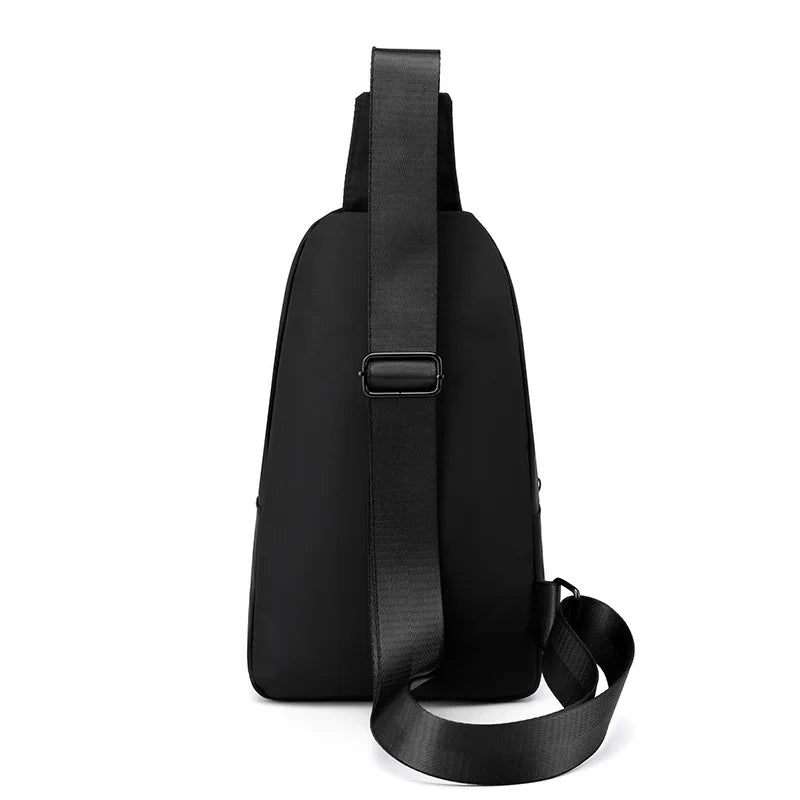 Men Casual Nylon Crossbody Shoulder Chest Bags