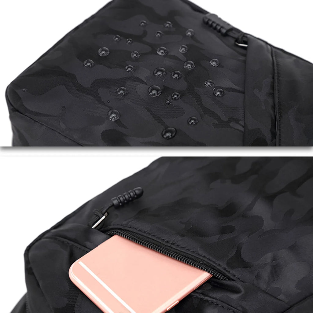 Men Messenger Bag Pattern Printing Shoulder Bag Large Capacity