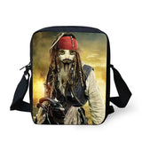 Skull Printing Crossbody Bag for Men