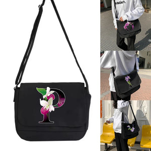 Outdoor Crossbody Tote Canvas Messenger Travel Bag Storage Handbag