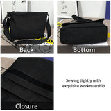 Outdoor Crossbody Tote Canvas Messenger Travel Bag Storage Handbag