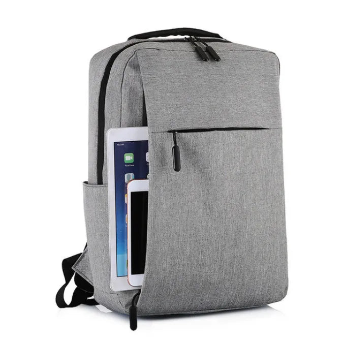Men School Backpack with Laptop Charging Port Water Resistant Bag114