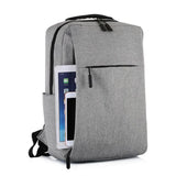Men School Backpack with Laptop Charging Port Water Resistant Bag114